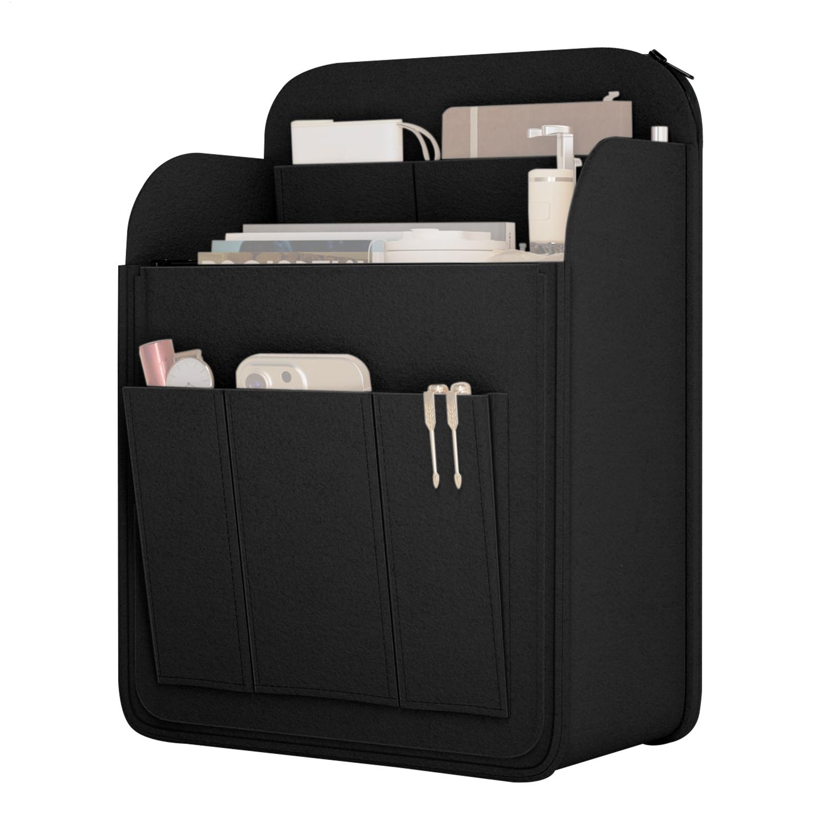 Backpack Insert Organizer - กระเป๋าจัดระเบียบสำหรับใส่ของในกระเป๋าเป้ ทำจากผ้าสักหลาด สำหรับใส่โทรศัพท์ ขวดน้ำ ร่ม เครื่องสำอาง