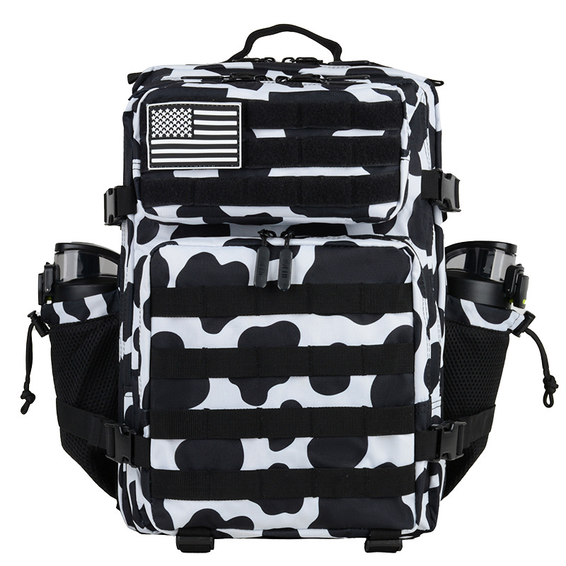 Hiking Backpack Waterproof - กระเป๋าเป้สะพายหลังแบบยุทธวิธี 45L/35L/25L ระบบโมลล์ สำหรับกิจกรรมกลางแจ้ง กีฬา ท่องเที่ยว