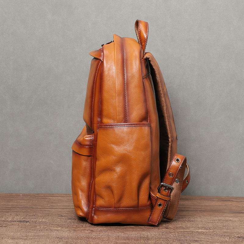 YETTIES กระเป๋าเป้หนังแท้สำหรั - Laptop Backpack 15.6 บทวิจารณ์และราคา