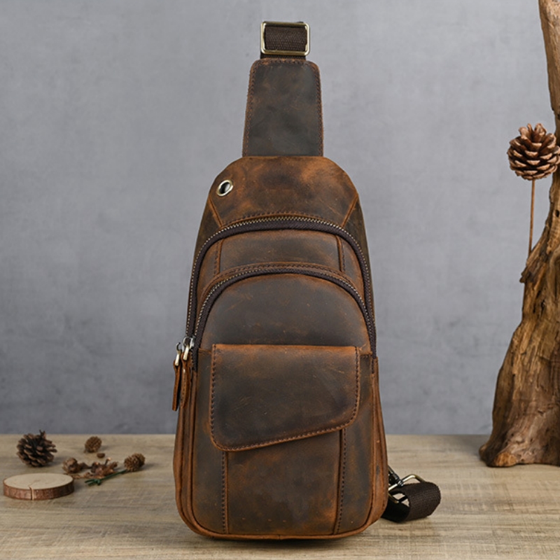 ดีไซเนอร์หรูหรากระเป๋าคาดหน้าอ - Sling Backpack Shoulder บทวิจารณ์และราคา