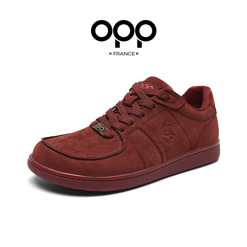 รองเท้าบอร์ดสีแดงสไตล์ใหม่ OPP - New Balance Shoes 574 บทวิจารณ์และราคา