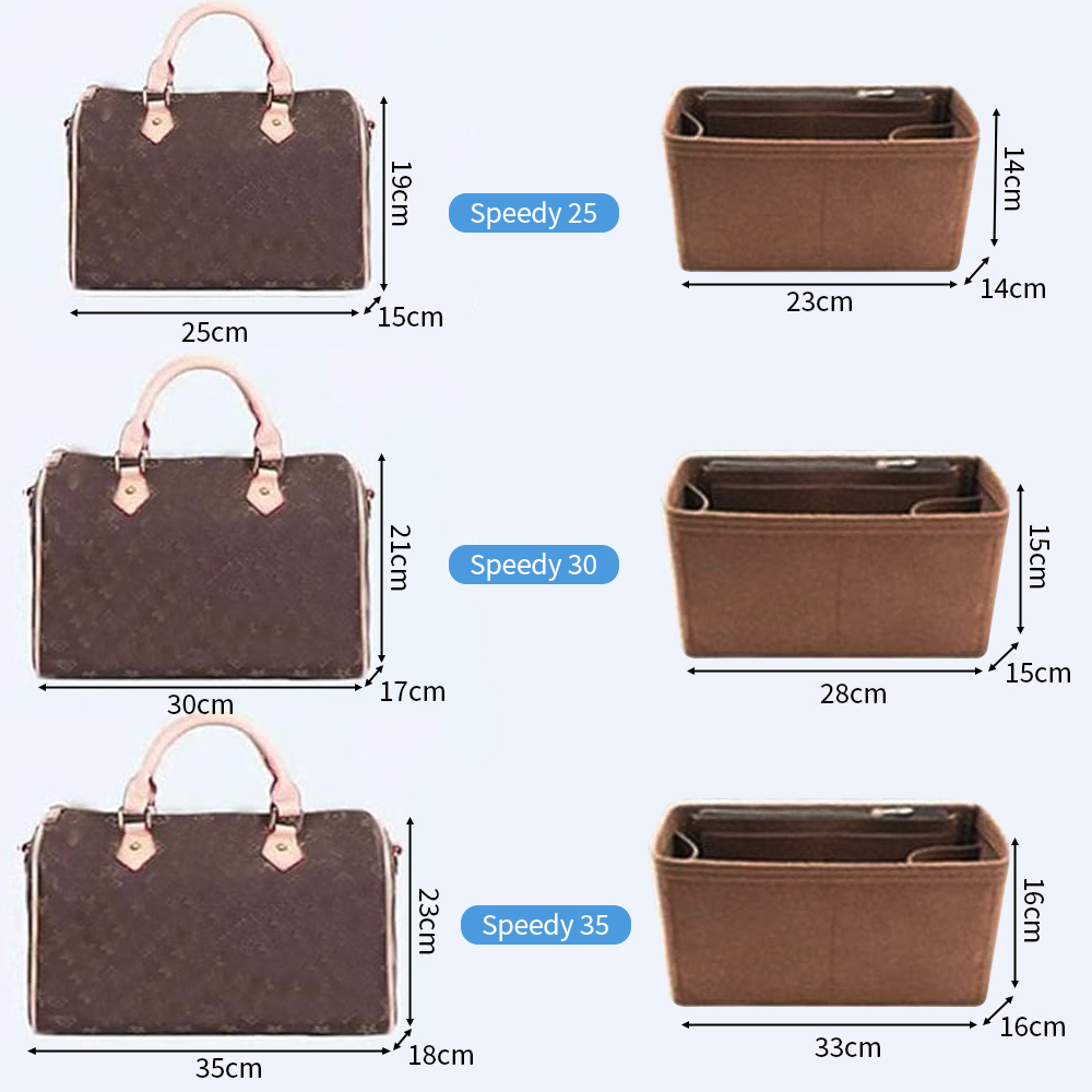 เม็ดมีดกระเป๋าสําหรับ Speedy 2 - Backpack Insert Organizer บทวิจารณ์และราคา