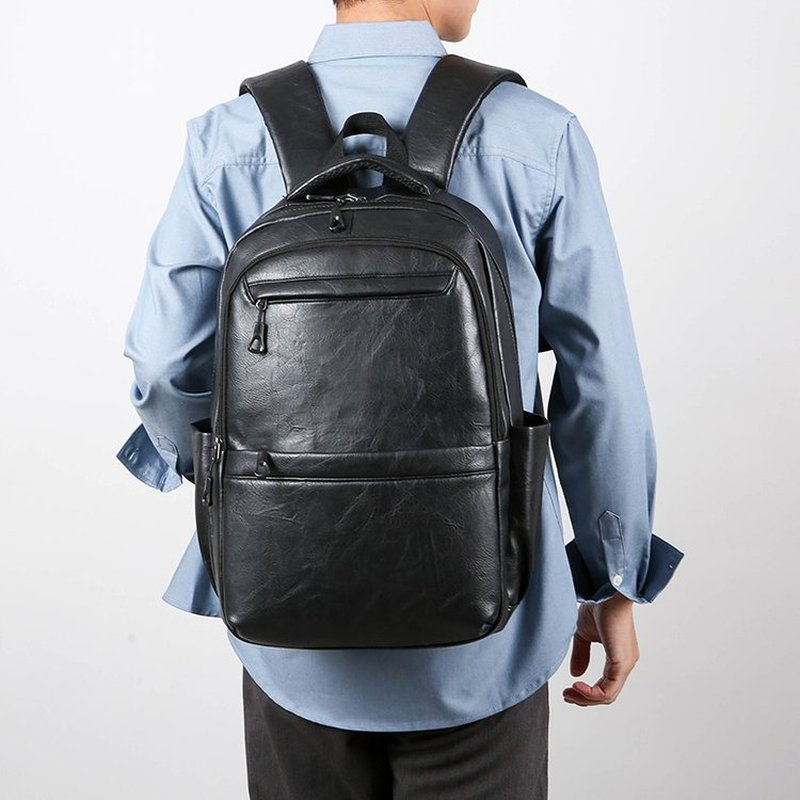 กระเป๋าเป้ธุรกิจหนังพรีเมียม – - Laptop Backpack 15.6 บทวิจารณ์และราคา