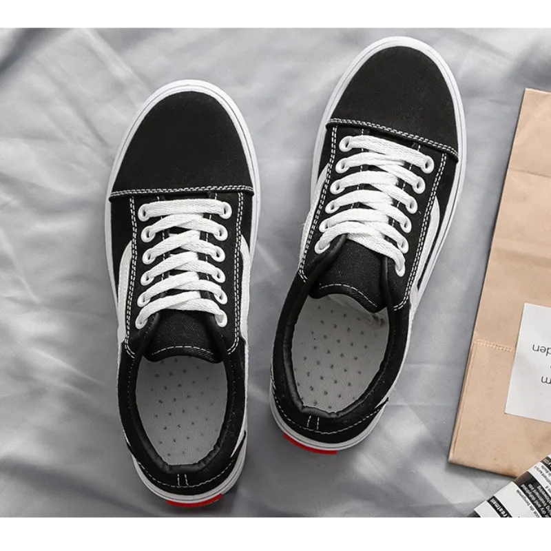รองเท้าผ้าใบวิ่งจ๊อกกิ้งลำลองส - Vans Shoes Old Skool บทวิจารณ์และราคา