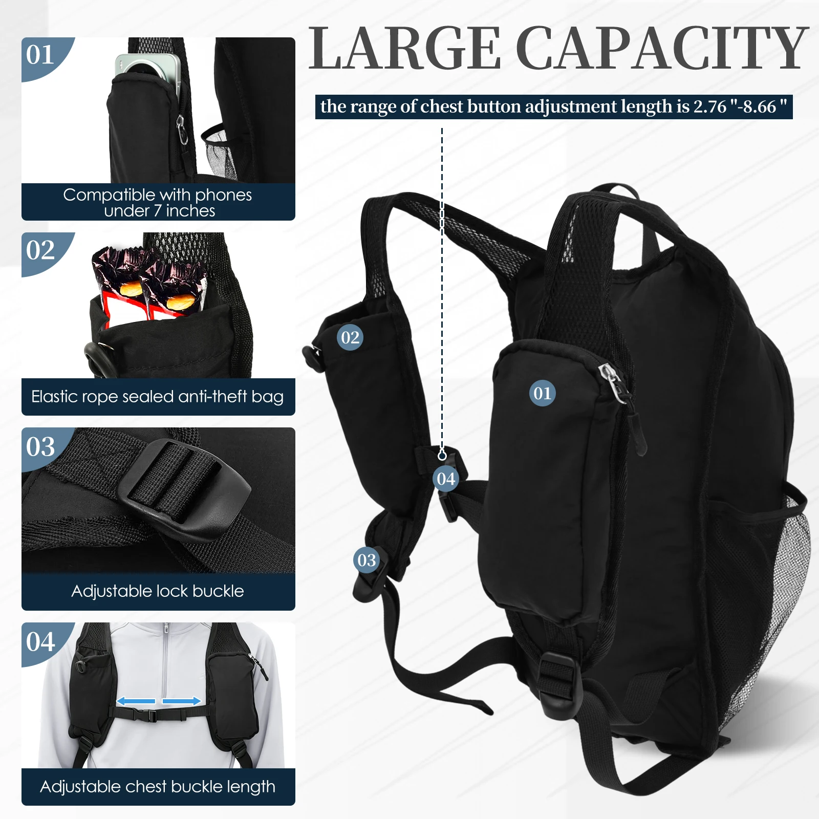 กระเป๋าเป้เดินป่าขนาดเล็ก 10 ล - Foldable Backpack Small บทวิจารณ์และราคา